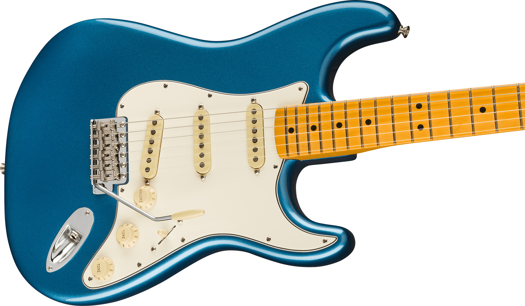 Fender Strat 1973 American Vintage Ii Usa 3s Trem Mn - Lake Placid Blue - Elektrische gitaar in Str-vorm - Variation 2