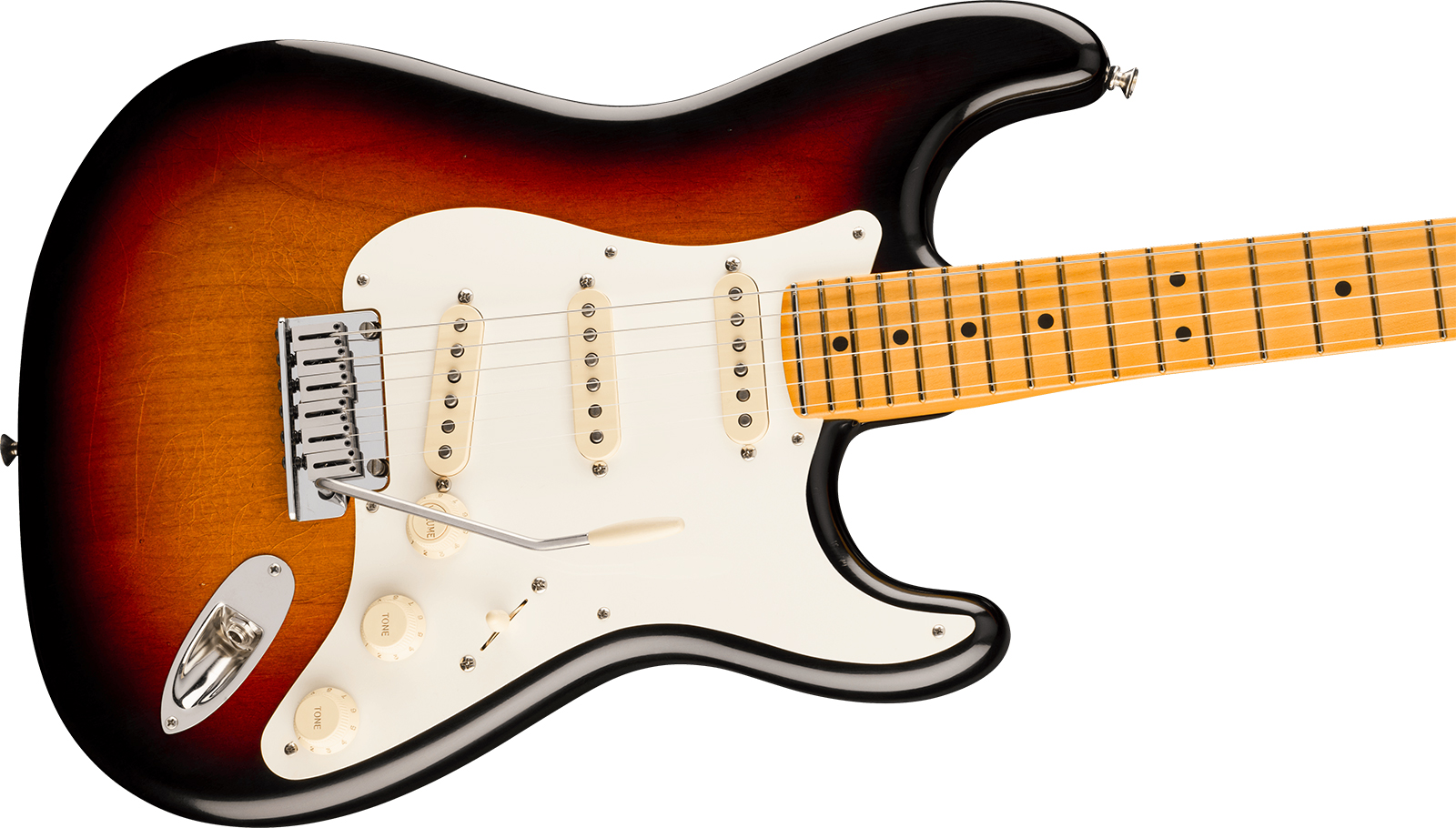 Fender Strat 50s American Ultra Luxe Usa 3s Trem Mn - 3-color Sunburst - Elektrische gitaar in Strat vorm - Variation 2