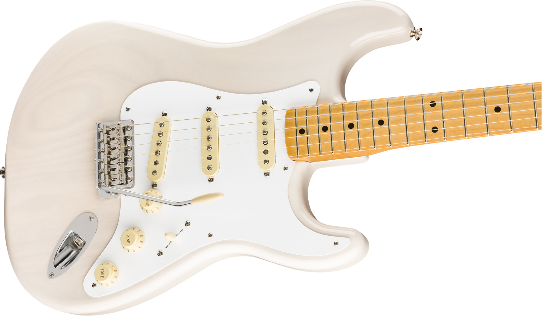 Fender Strat 50s Vintera Vintage Mex Mn - White Blonde - Elektrische gitaar in Str-vorm - Variation 2