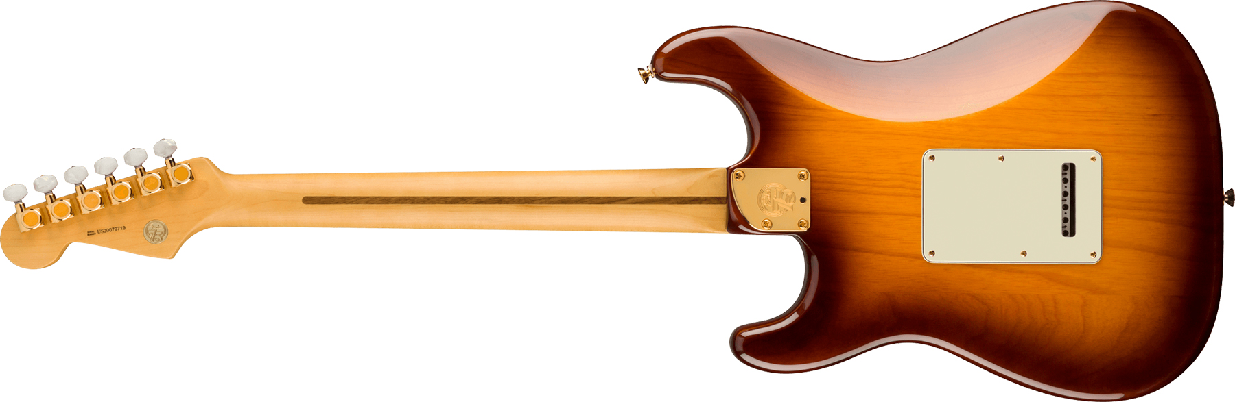 Fender Strat 75th Anniversary Commemorative Ltd Usa Mn +etui - 2-color Bourbon Burst - Elektrische gitaar in Str-vorm - Variation 1