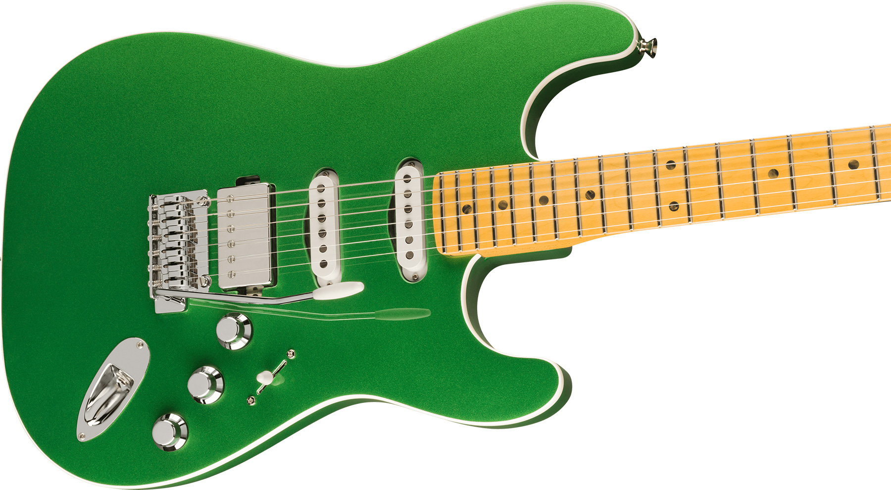 Fender Strat Aerodyne Special Jap Trem Hss Mn - Speed Green Metallic - Elektrische gitaar in Str-vorm - Variation 2