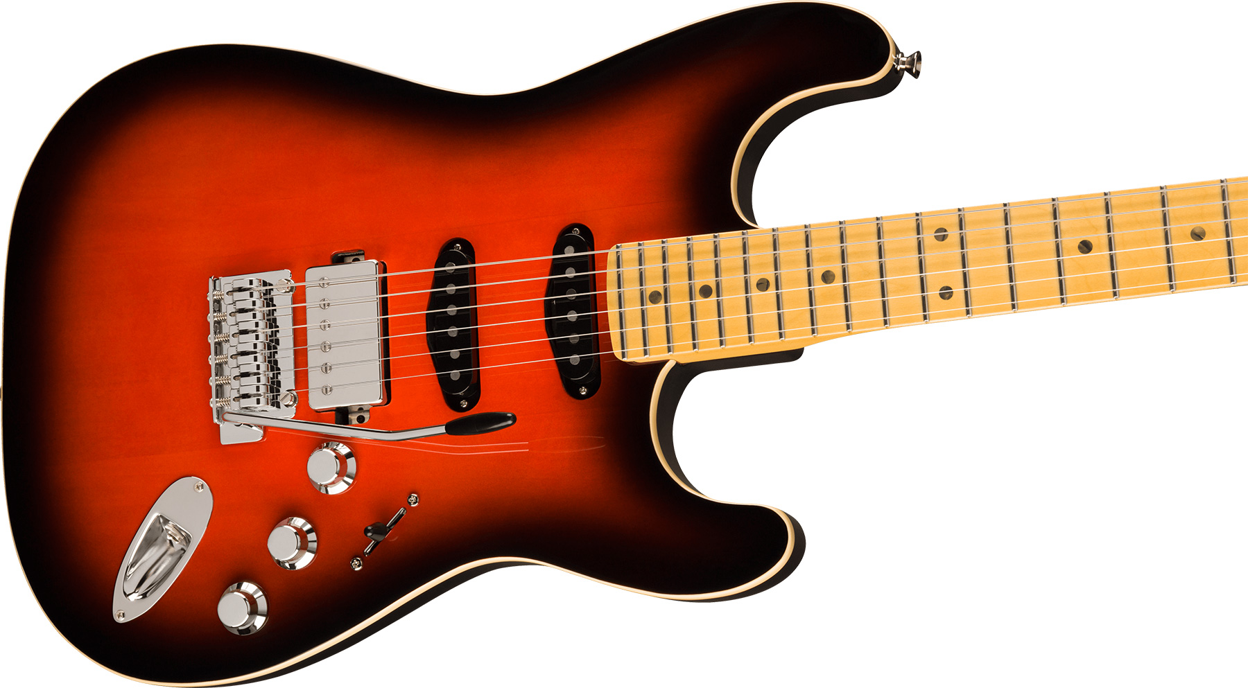 Fender Strat Aerodyne Special Jap Trem Hss Mn - Hot Rod Burst - Elektrische gitaar in Str-vorm - Variation 2