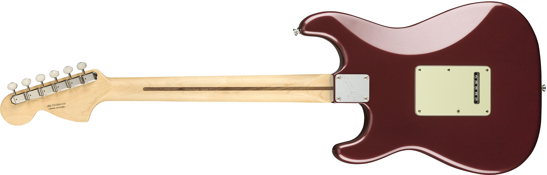 Fender Strat American Performer Usa Hss Rw - Aubergine - Elektrische gitaar in Str-vorm - Variation 1