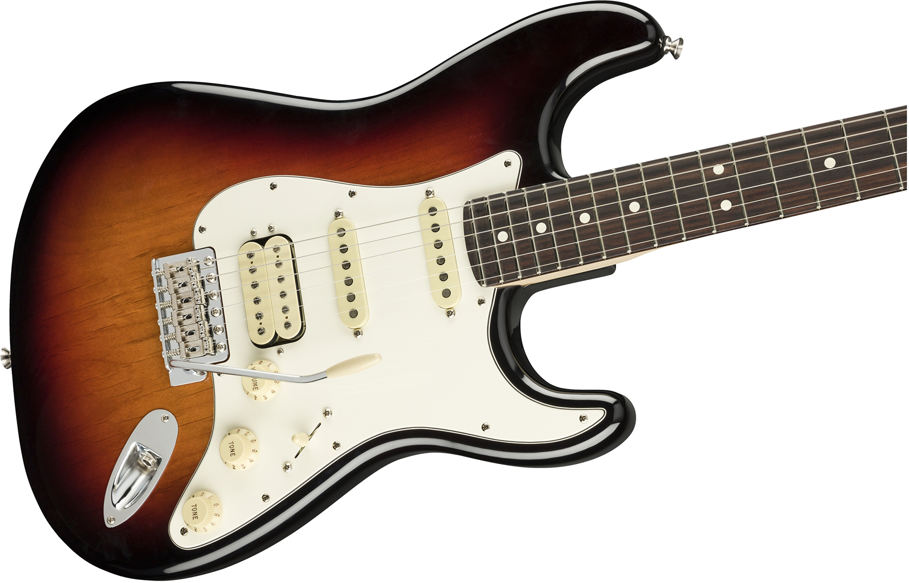 Fender Strat American Performer Usa Hss Rw - 3 Color Sunburst - Elektrische gitaar in Str-vorm - Variation 2