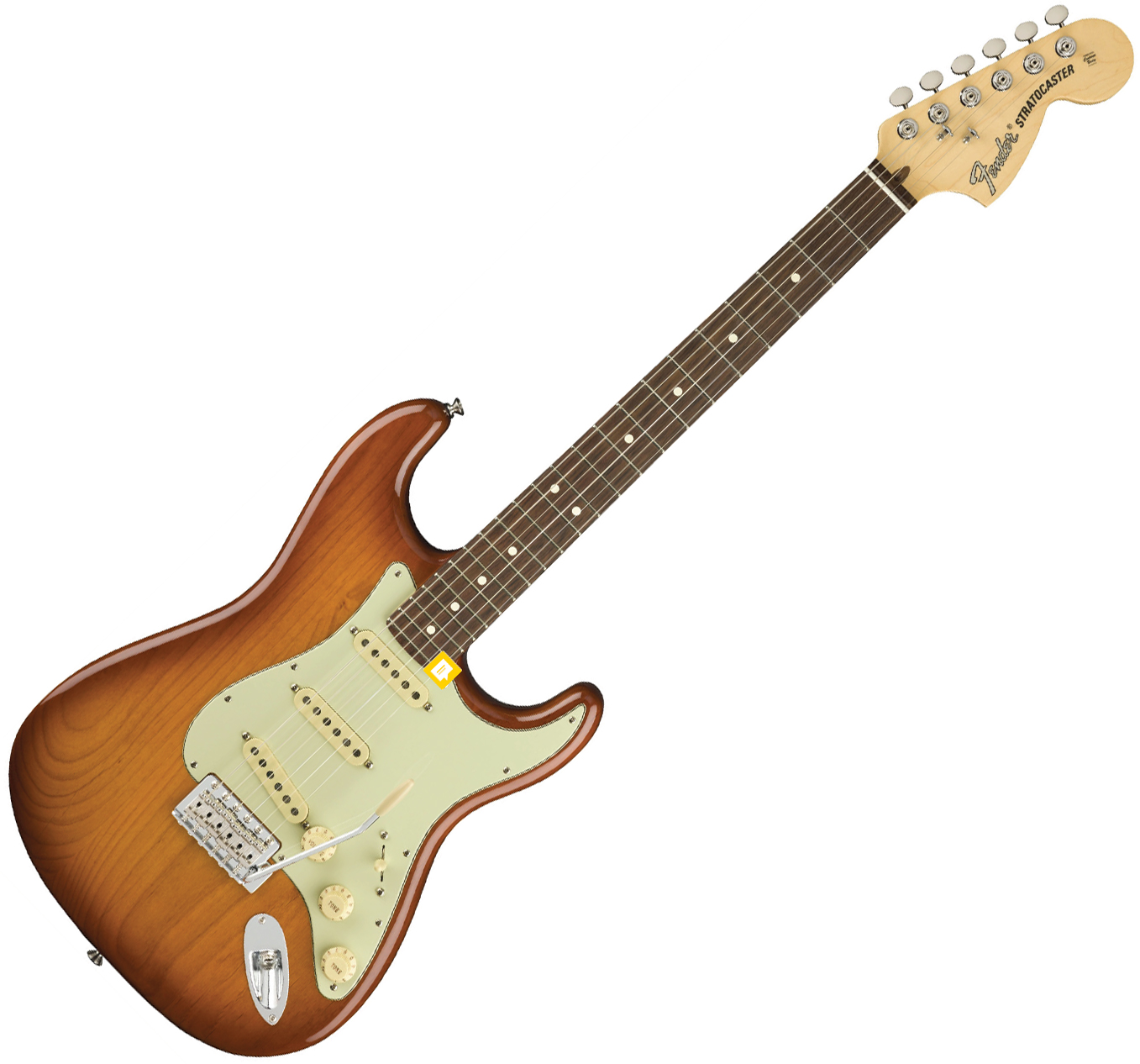 Fender Strat American Performer Usa Sss Rw - Honey Burst - Elektrische gitaar in Str-vorm - Variation 1