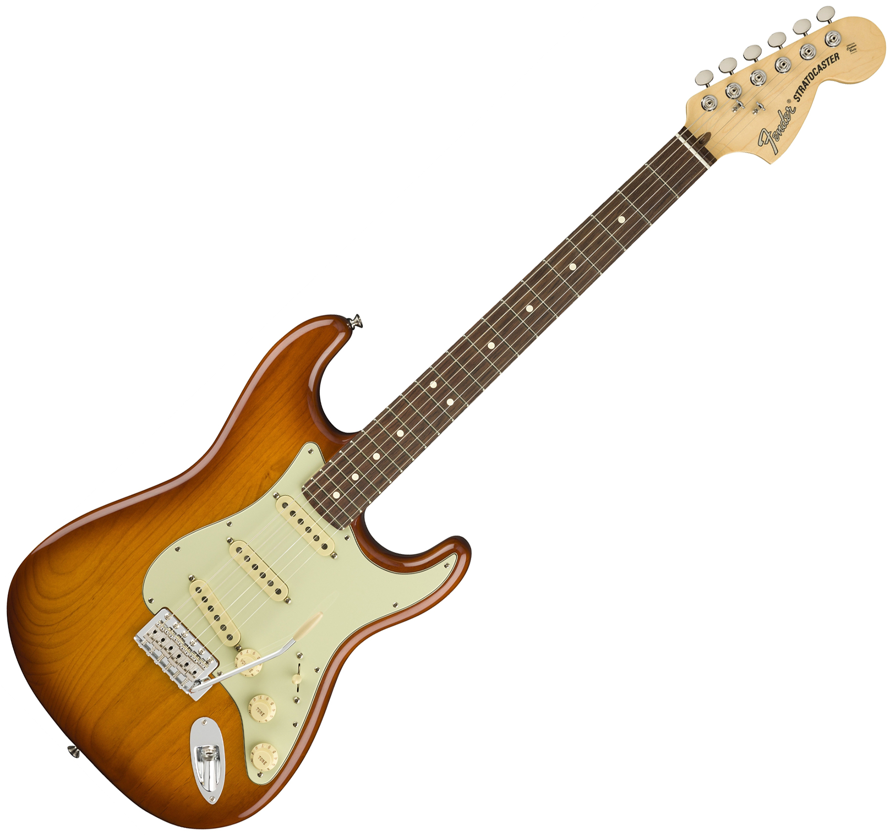 Fender Strat American Performer Usa Sss Rw - Honey Burst - Elektrische gitaar in Str-vorm - Variation 2