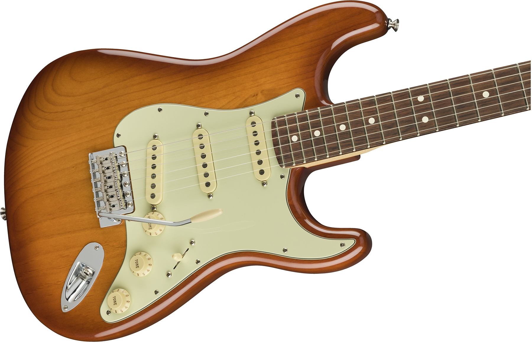 Fender Strat American Performer Usa Sss Rw - Honey Burst - Elektrische gitaar in Str-vorm - Variation 5