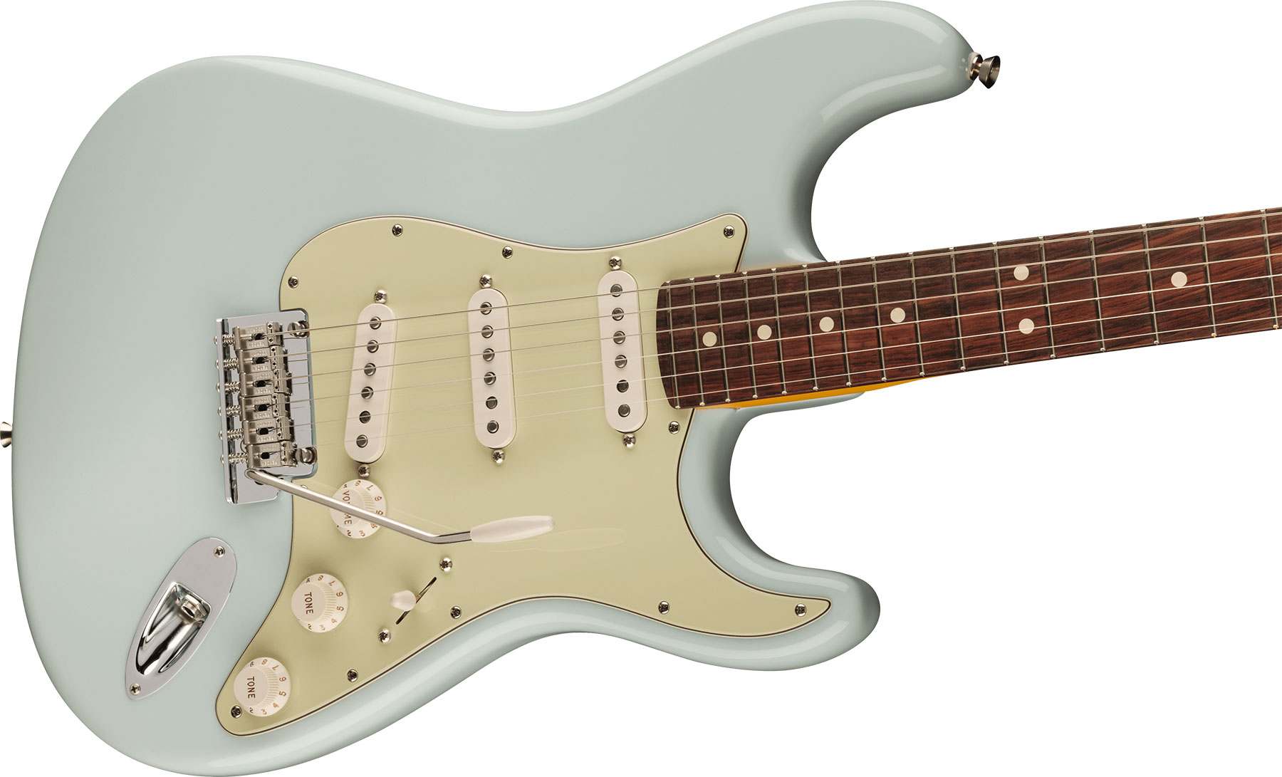 Fender Strat American Pro Ii Usa 3s Trem Rw - Sonic Blue - Elektrische gitaar in Str-vorm - Variation 2