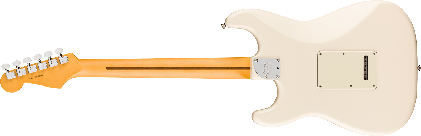 Fender Strat American Pro. Usa  3s Trem Rw - Olympic White - Elektrische gitaar in Strat vorm - Variation 1