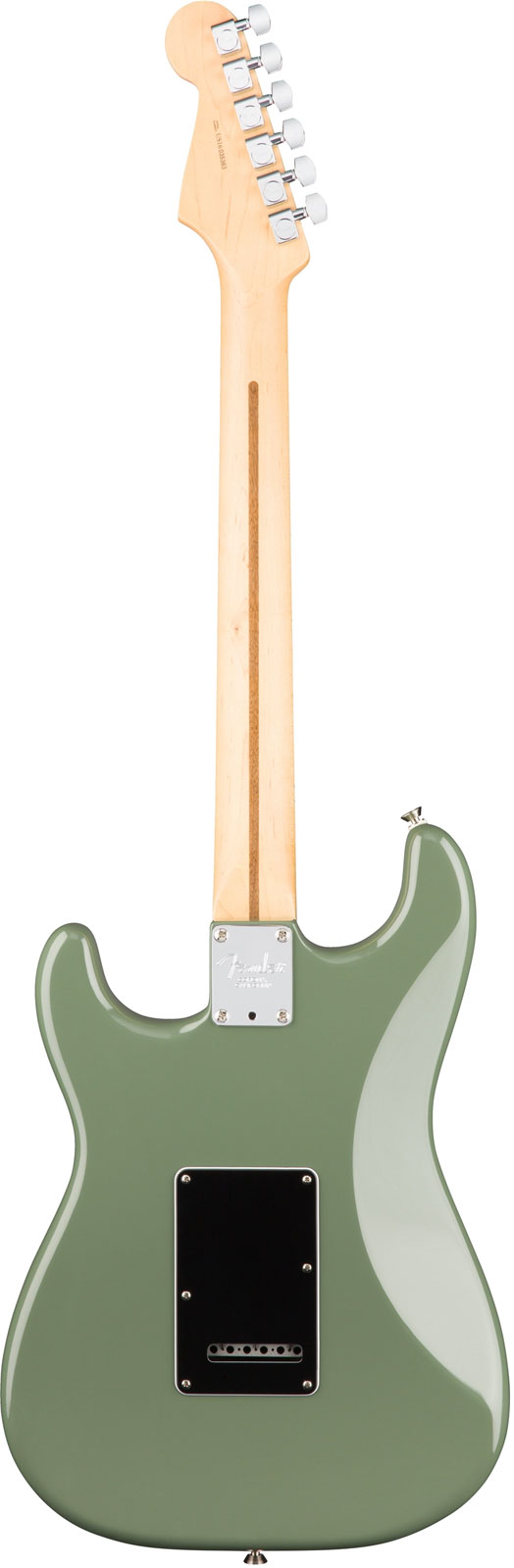 Fender Strat American Professional 2017 3s Usa Mn - Antique Olive - Elektrische gitaar in Str-vorm - Variation 2