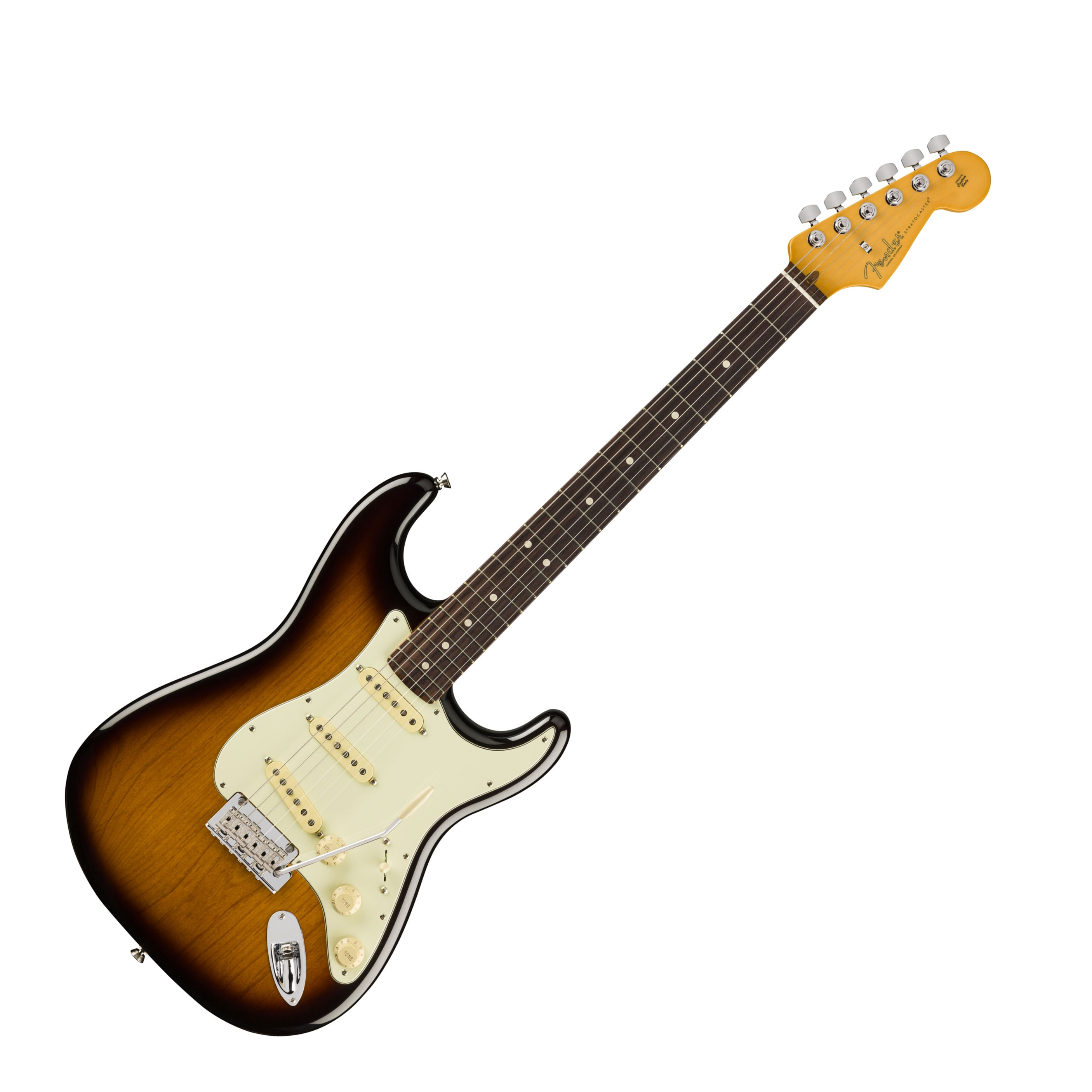 Fender Strat American Professional Ii 70th Anniversary Usa 3s Trem Rw - 2-color Sunburst - Elektrische gitaar in Str-vorm - Variation 1