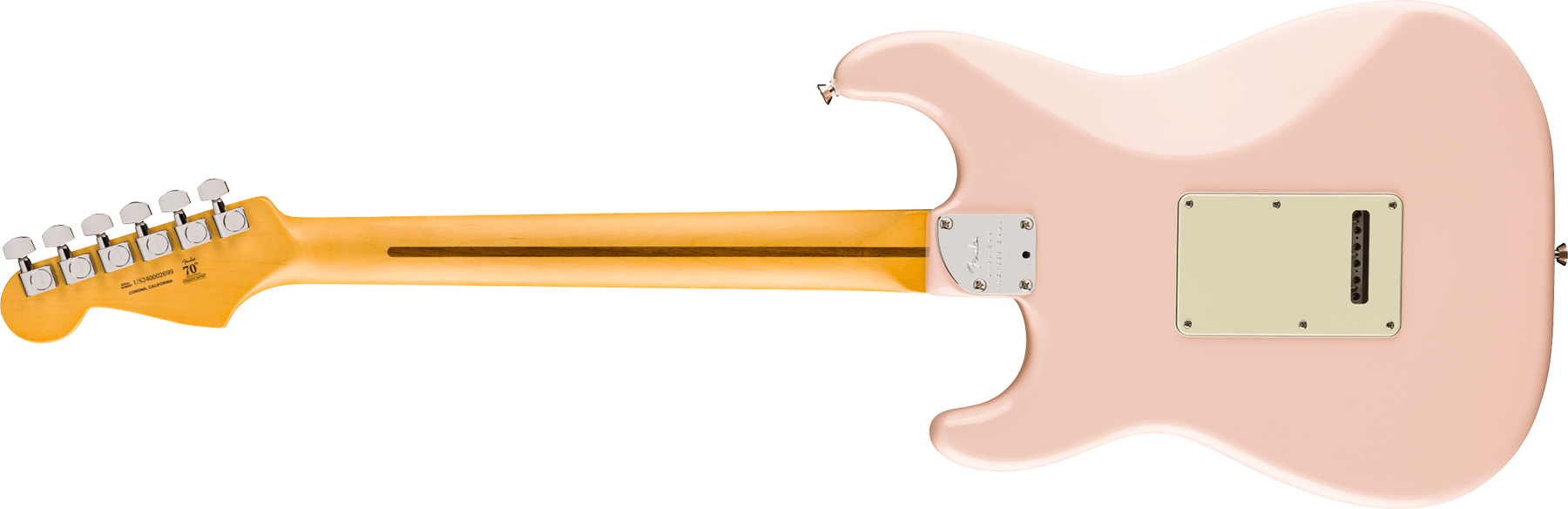 Fender Strat American Professional Ii Ltd Usa 3s Trem Rw - Shell Pink - Elektrische gitaar in Str-vorm - Variation 1