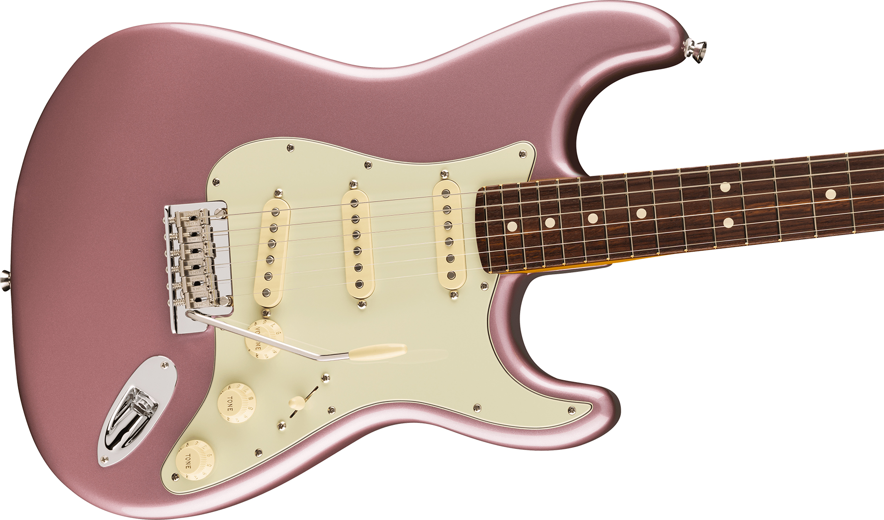 Fender Strat American Professional Ii Ltd Usa 3s Trem Rw - Burgundy Mist Metallic - Elektrische gitaar in Str-vorm - Variation 2