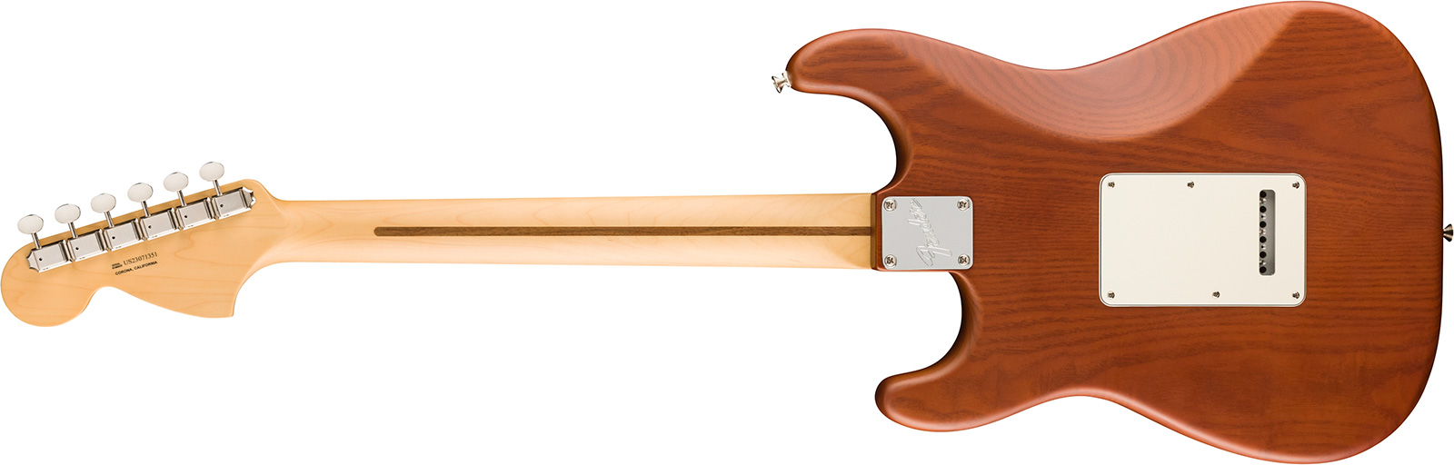 Fender Strat American Timber Performer Fsr Ltd Usa 3s Rw - Mocha - Elektrische gitaar in Str-vorm - Variation 1