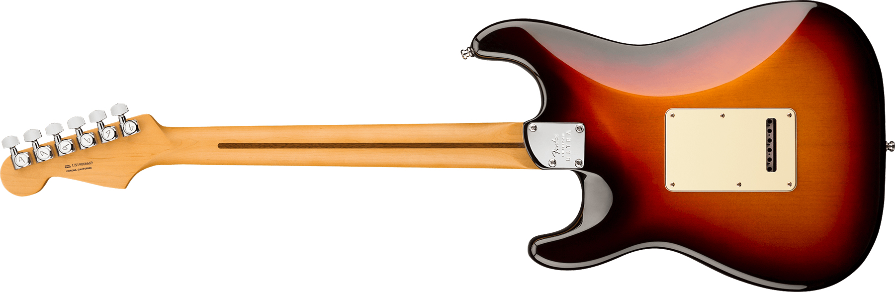 Fender Strat American Ultra Hss 2019 Usa Mn - Ultraburst - Elektrische gitaar in Str-vorm - Variation 1