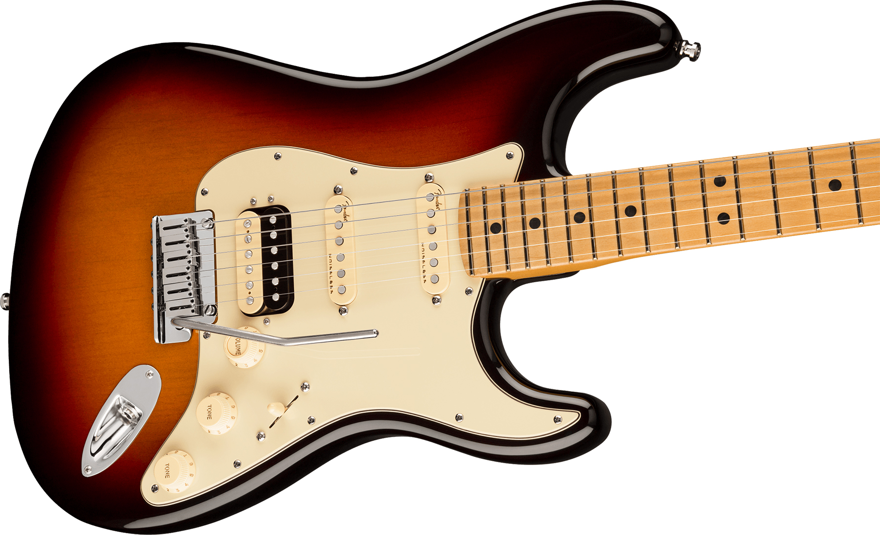 Fender Strat American Ultra Hss 2019 Usa Mn - Ultraburst - Elektrische gitaar in Str-vorm - Variation 2