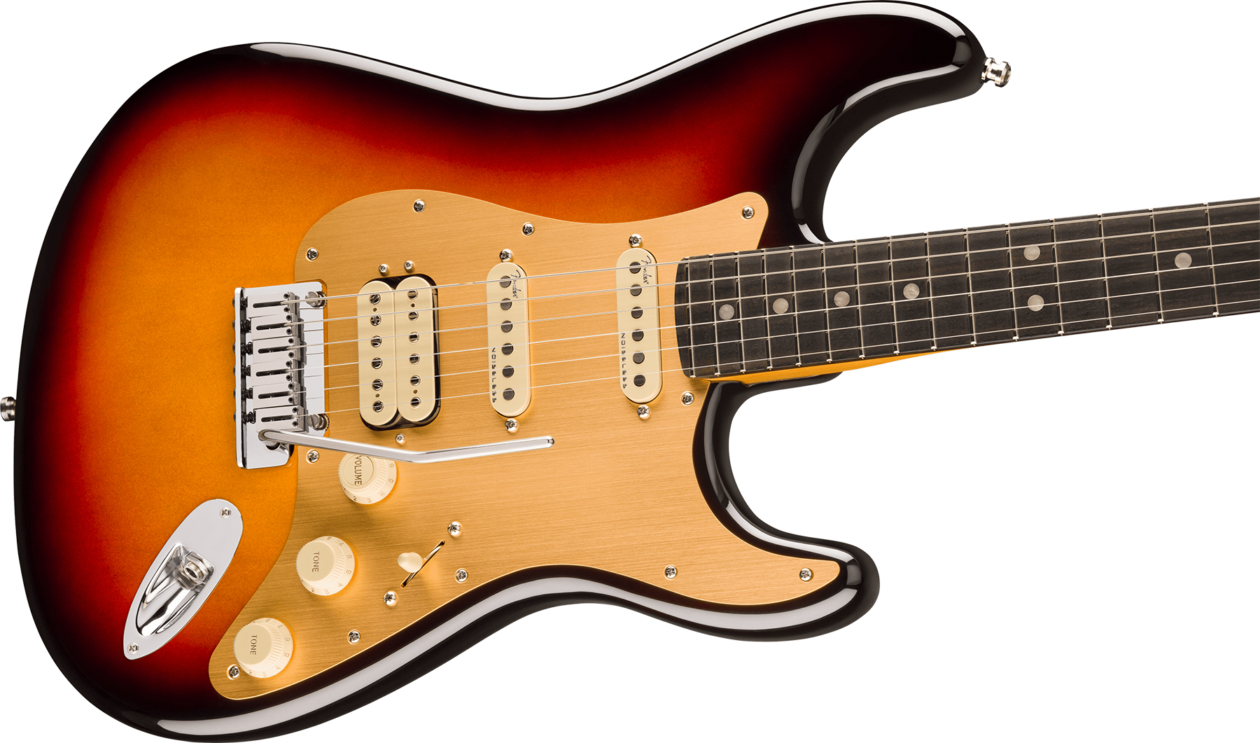 Fender Strat American Ultra Ii Hss Usa Trem Eb - Ultraburst - Elektrische gitaar in Str-vorm - Variation 2