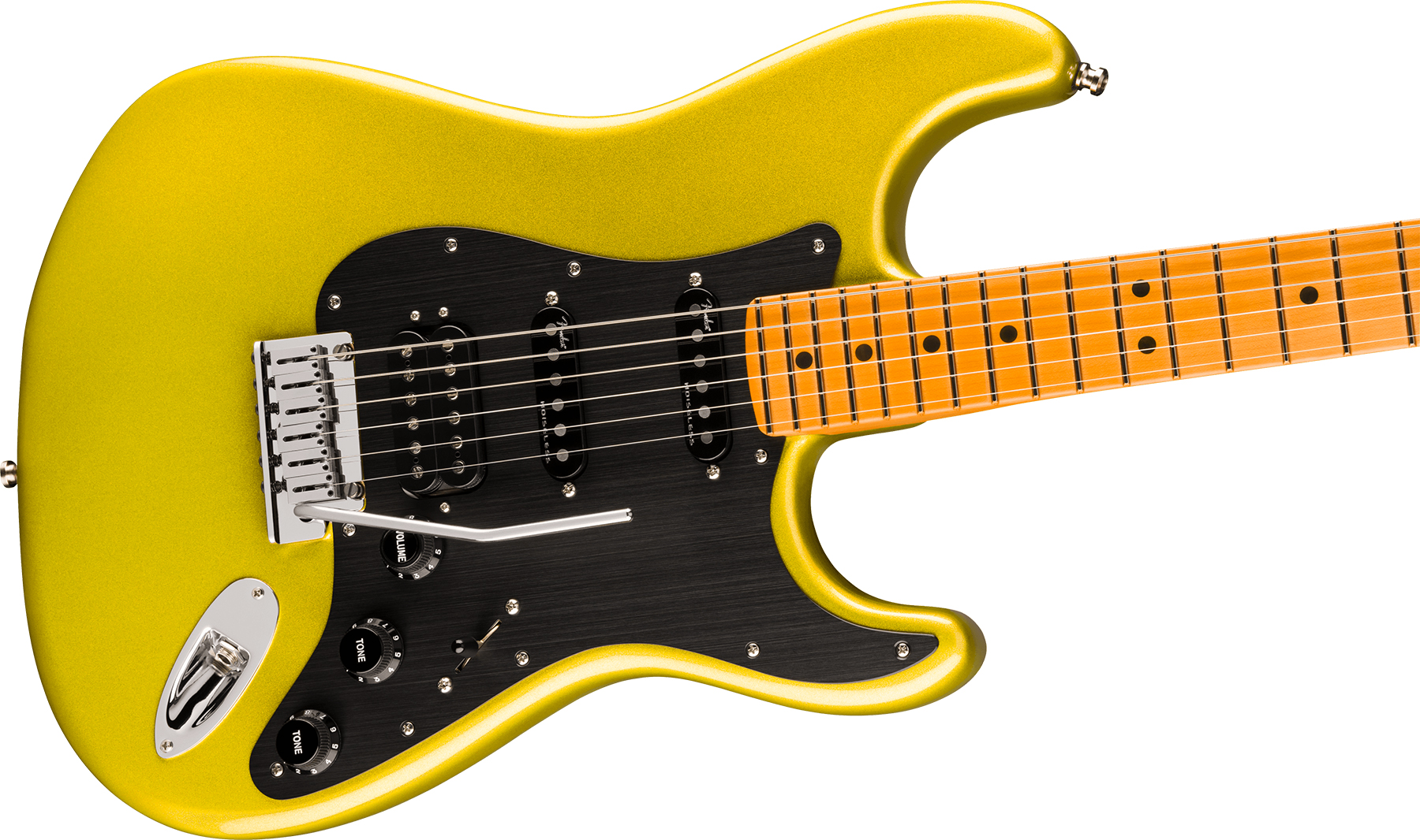 Fender Strat American Ultra Ii Hss Usa Trem Mn - Solar Flare - Elektrische gitaar in Str-vorm - Variation 2