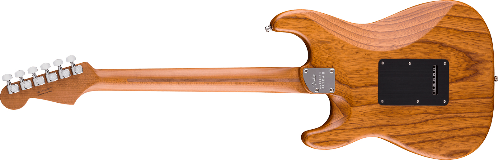 Fender Strat American Ultra Ii Ltd Usa 3s Custom Shop Trem Mn - Natural - Elektrische gitaar in Strat vorm - Variation 1