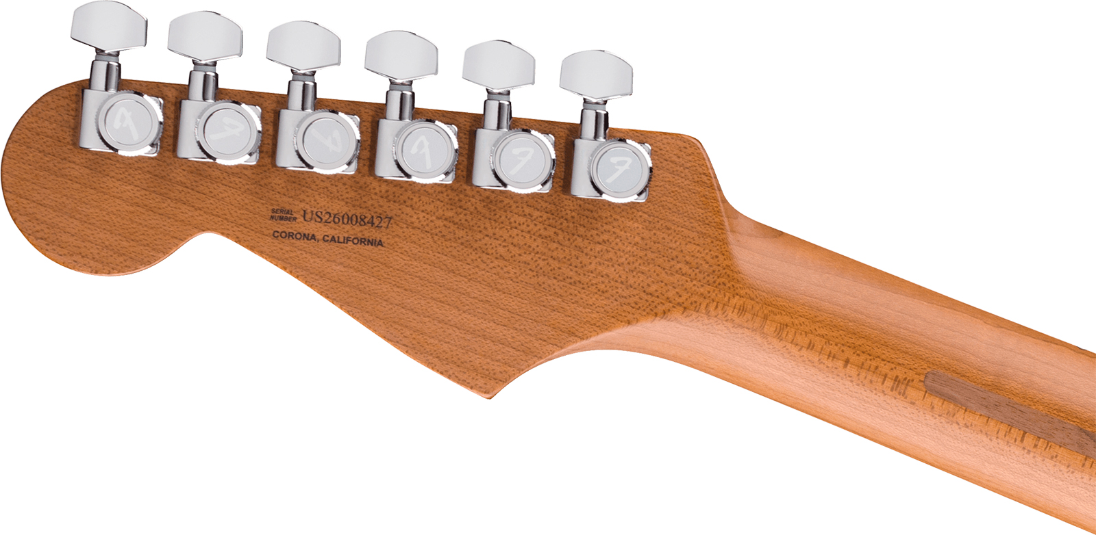 Fender Strat American Ultra Ii Ltd Usa 3s Custom Shop Trem Mn - Natural - Elektrische gitaar in Strat vorm - Variation 4