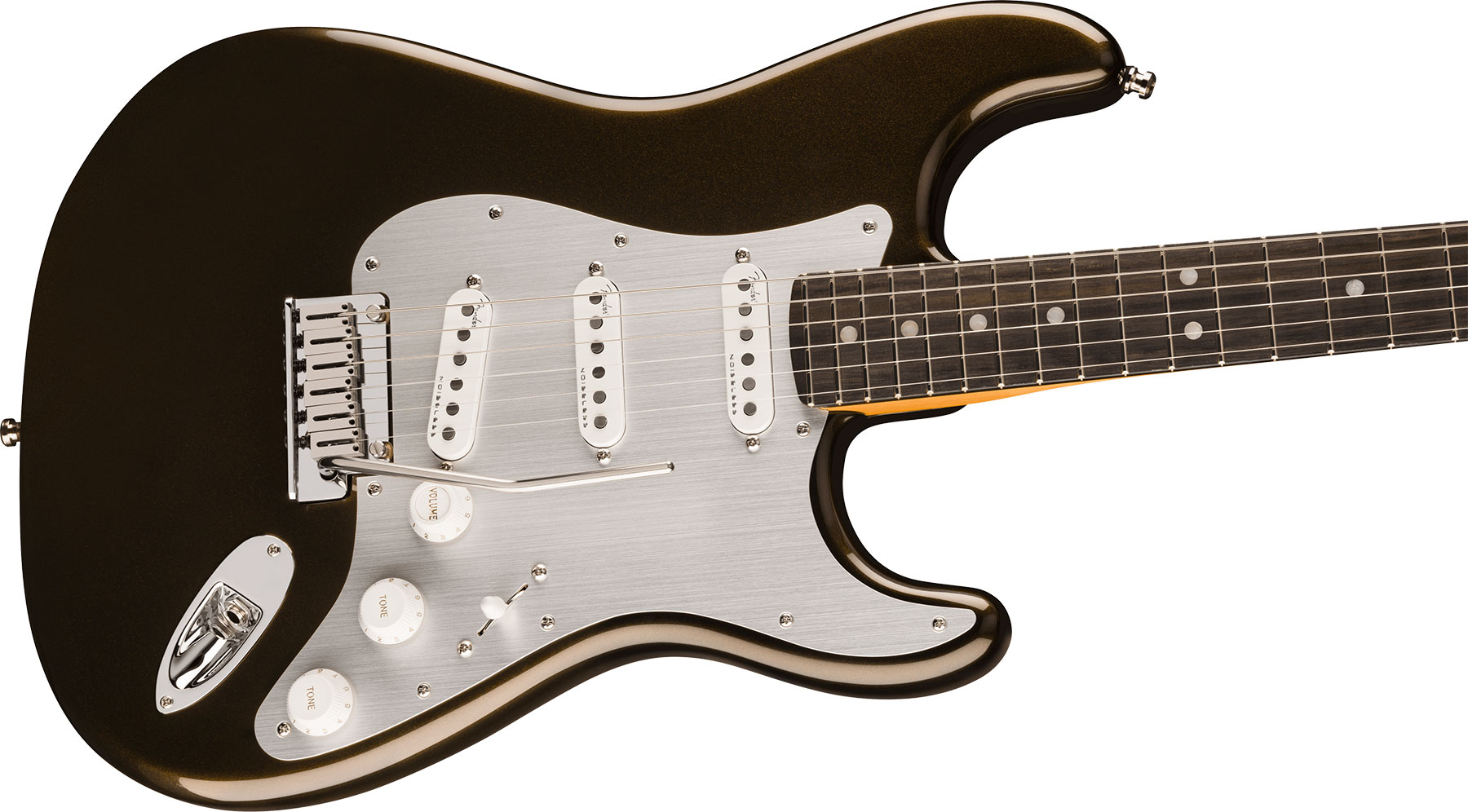 Fender Strat American Ultra Ii Usa 3s Trem Eb - Texas Tea - Elektrische gitaar in Str-vorm - Variation 2