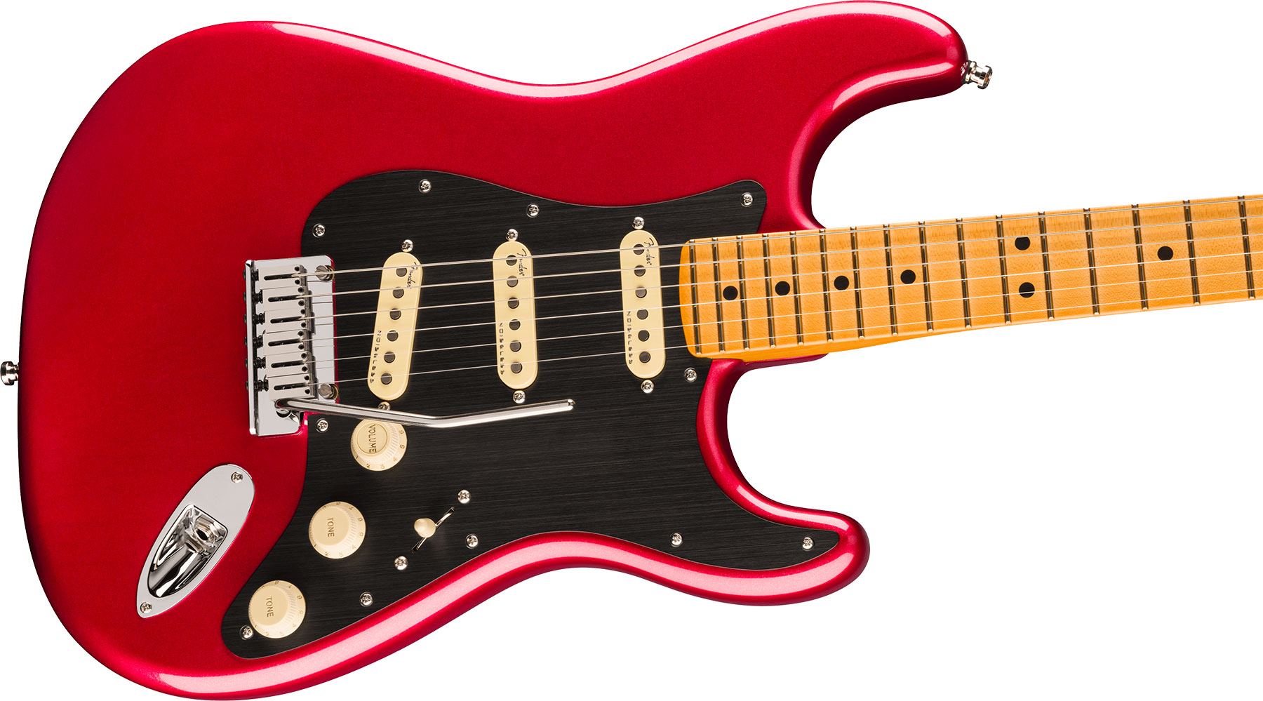 Fender Strat American Ultra Ii Usa Trem 3s Mn - Sinister Red - Elektrische gitaar in Str-vorm - Variation 2