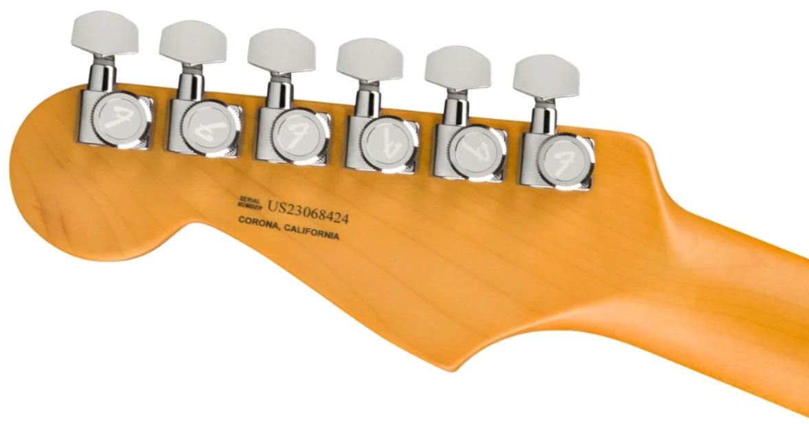 Fender Strat American Ultra Ltd Usa 3s Trem Eb - Tiger's Eye - Elektrische gitaar in Str-vorm - Variation 3