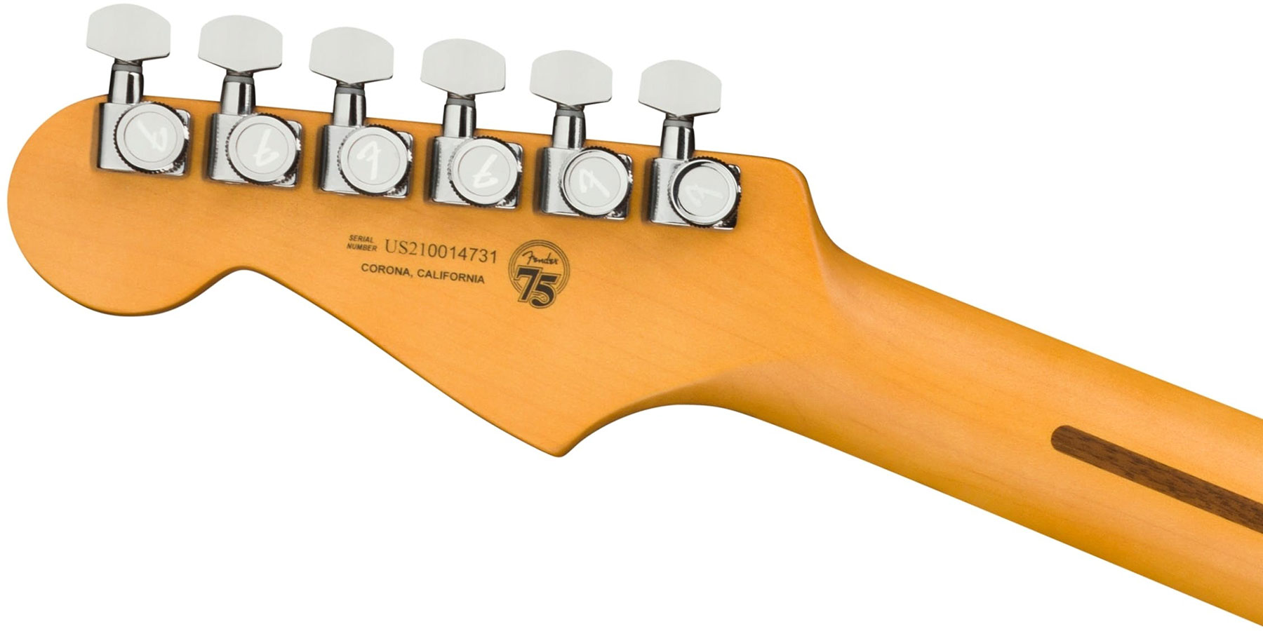 Fender Strat American Ultra Ltd Usa 3s Trem Eb - Plum Metallic - Elektrische gitaar in Str-vorm - Variation 4