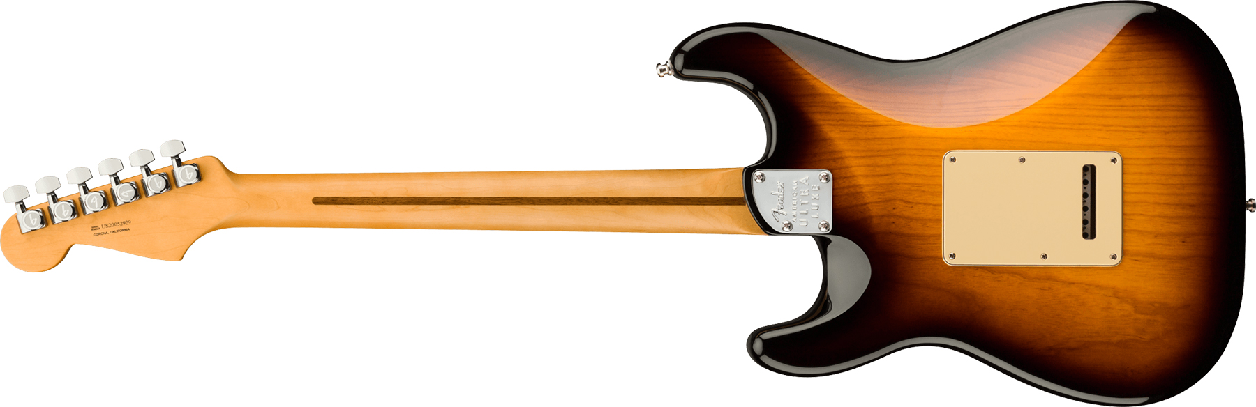 Fender Strat American Ultra Luxe Usa Rw +etui - 2-color Sunburst - Elektrische gitaar in Str-vorm - Variation 1