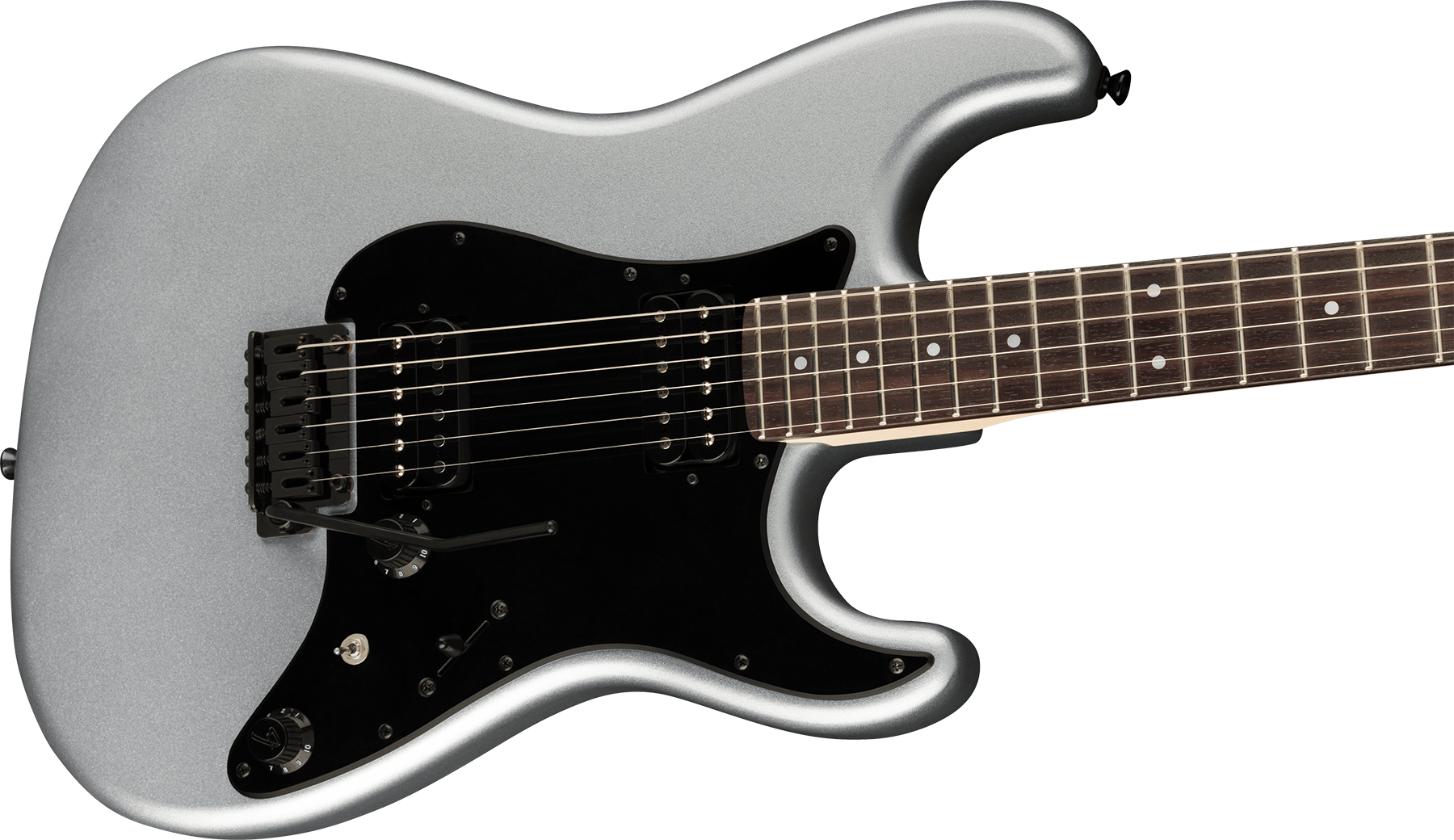 Fender Strat Boxer Hh Jap Trem Rw +housse - Inca Silver - Elektrische gitaar in Str-vorm - Variation 2