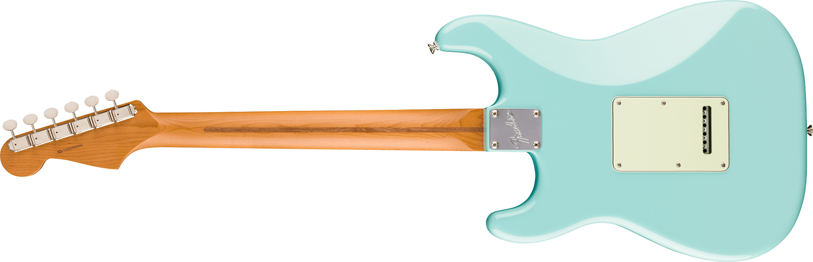 Fender Strat Classic American Pro Ltd Usa 3s Trem Mn - Daphne Blue - Elektrische gitaar in Strat vorm - Variation 1