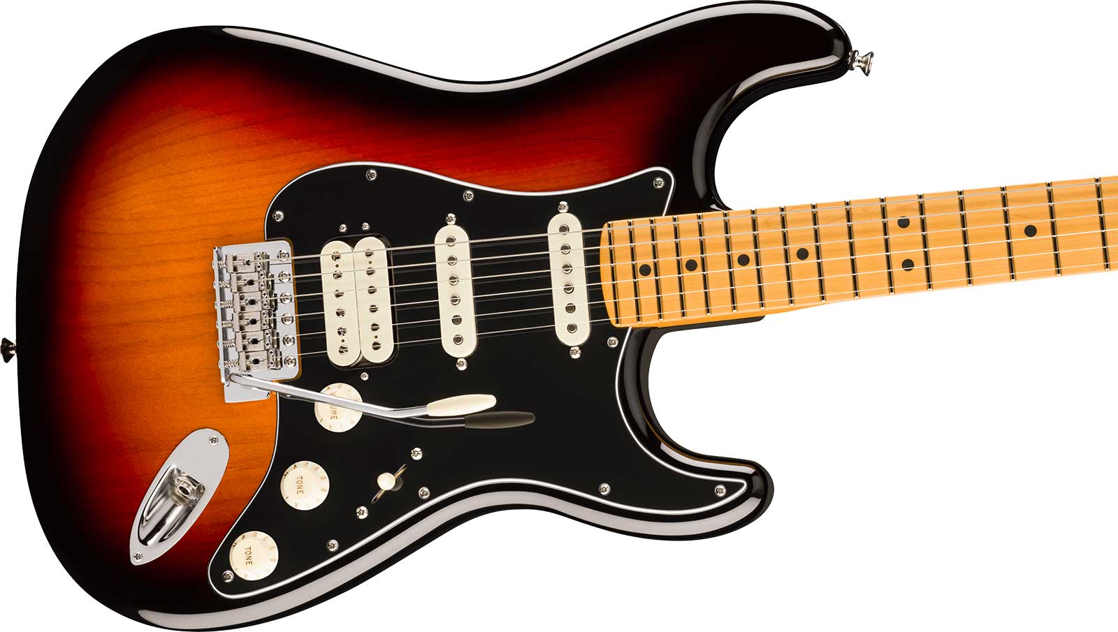 Fender Strat Classic Hss American Pro Usa Trem Mn - 3-color Sunburst - Elektrische gitaar in Strat vorm - Variation 2