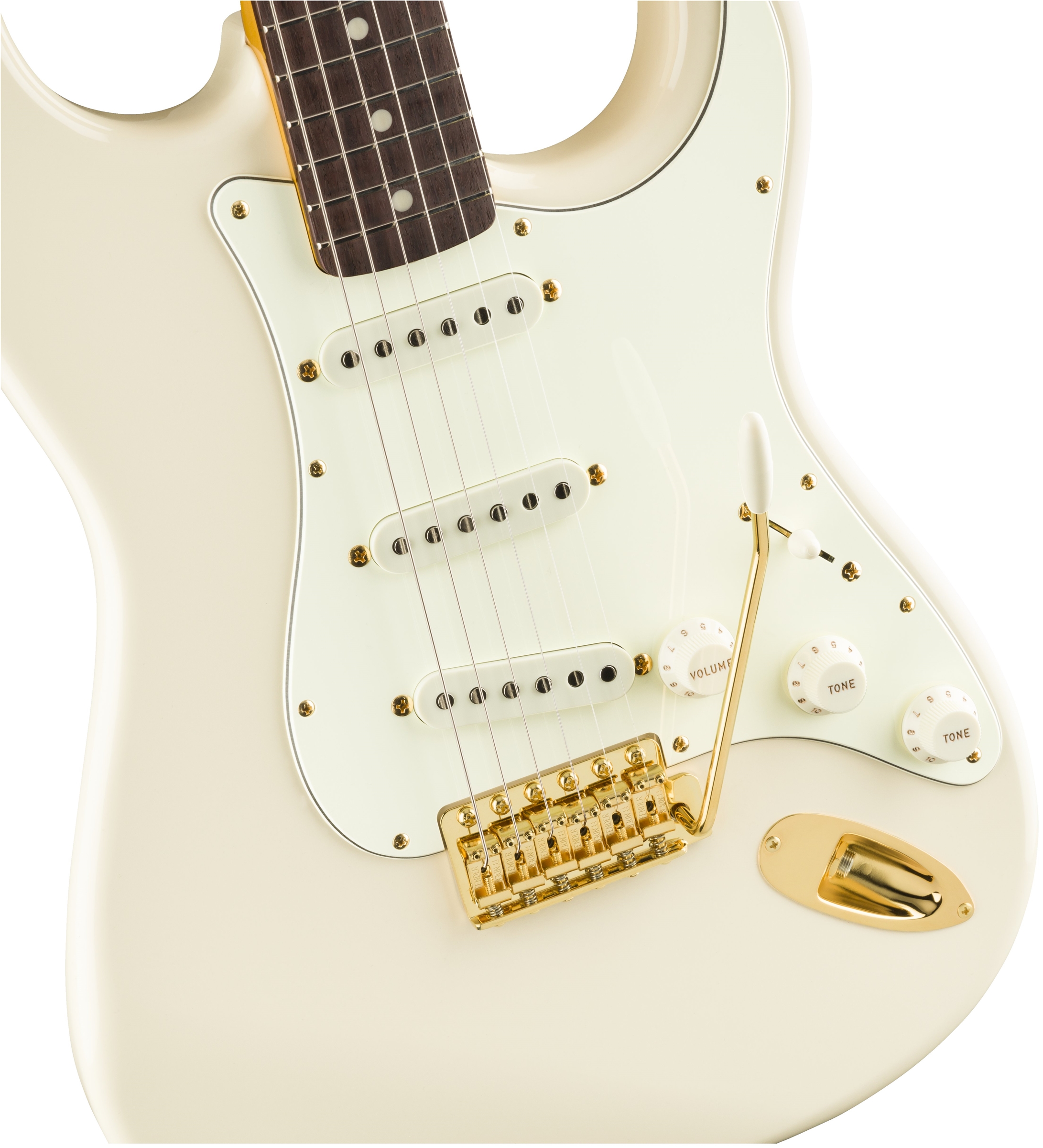 Fender Strat Daybreak Ltd 2019 Japon Gh Rw - Olympic White - Elektrische gitaar in Str-vorm - Variation 4
