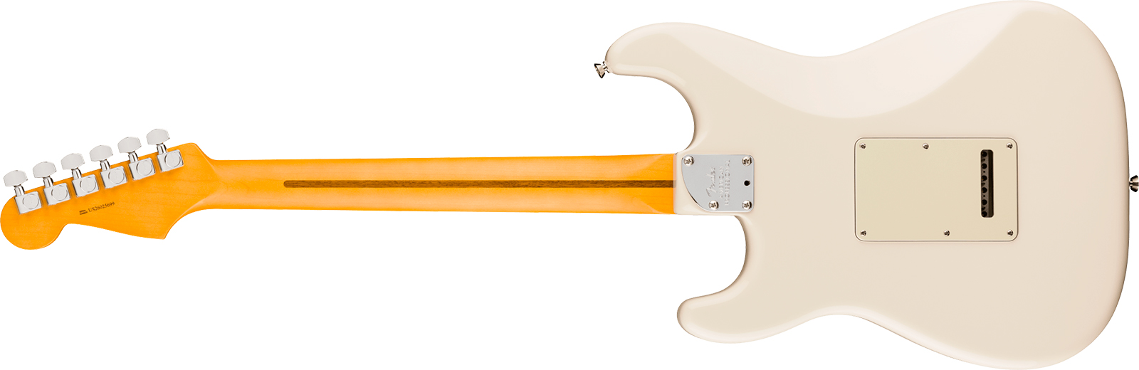Fender Strat Hss American Pro. Usa Hss Trem Mn - Olympic White - Elektrische gitaar in Strat vorm - Variation 1