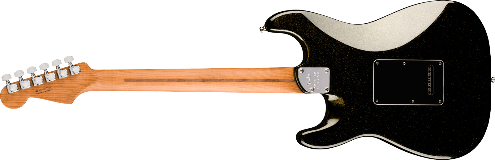 Fender Strat Hss American Ultra Ii Ltd Trem Mn - Gold Dust - Elektrische gitaar in Strat vorm - Variation 1