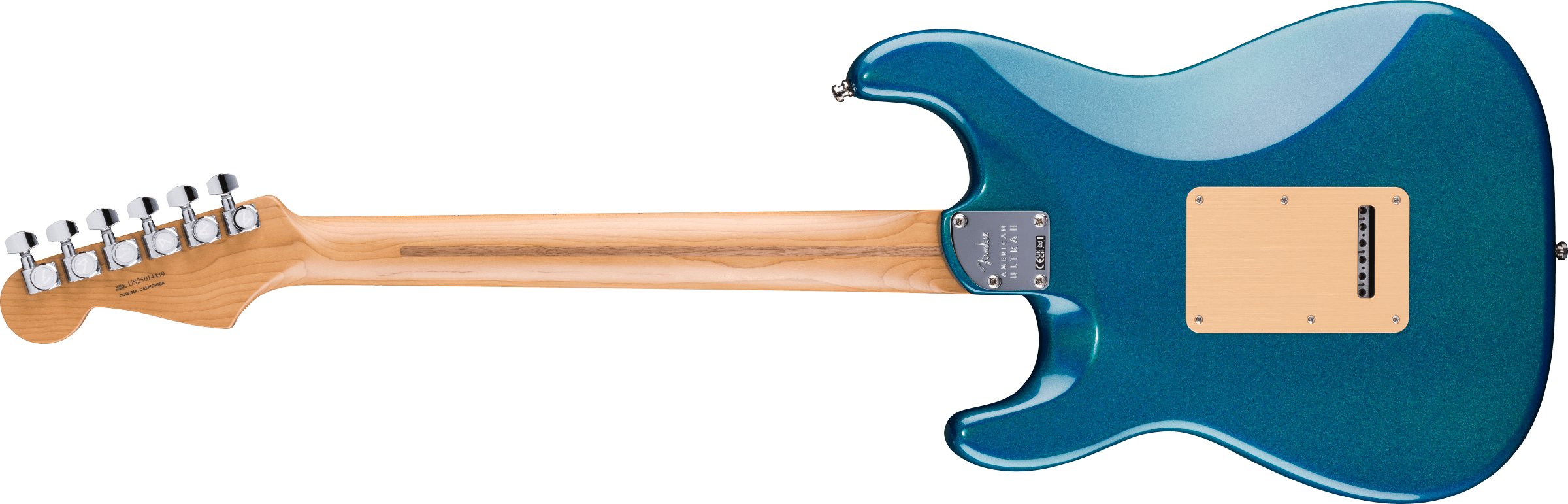 Fender Strat Hss American Ultra Ii Ltd Usa Trem Mn - Aurora Metallic - Elektrische gitaar in Strat vorm - Variation 1