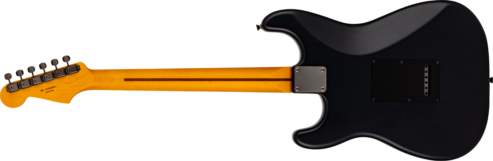 Fender Strat Hybrid Ii Mij Ltd Jap 3s Trem Rw - Matte Phantom Black - Elektrische gitaar in Strat vorm - Variation 1