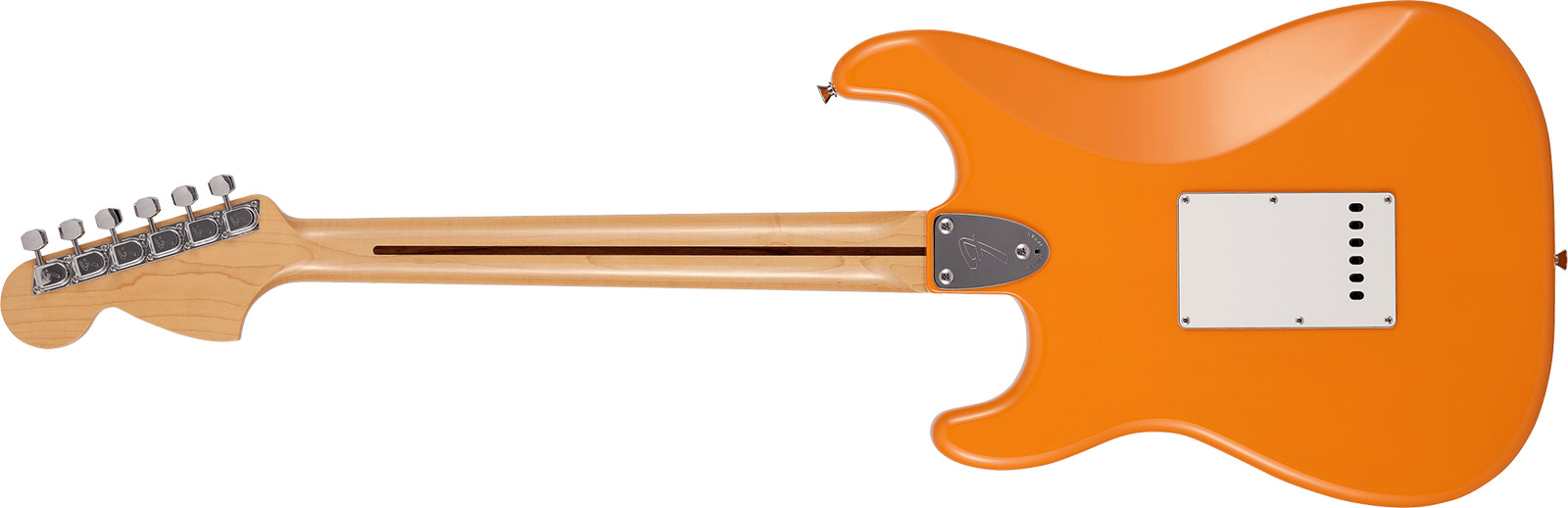 Fender Strat International Color Ltd Jap 3s Trem Rw - Capri Orange - Elektrische gitaar in Str-vorm - Variation 1