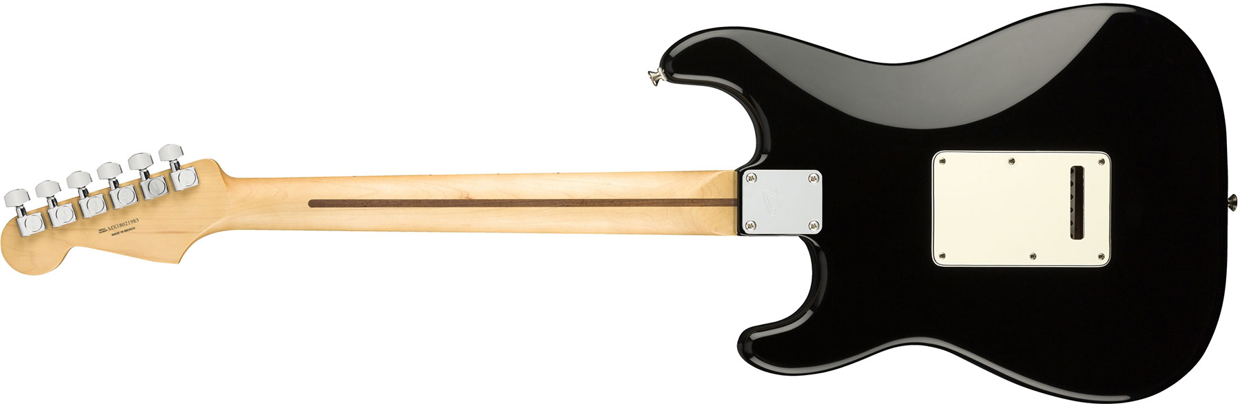Fender Strat Player Mex Hss Mn - Black - Elektrische gitaar in Str-vorm - Variation 1