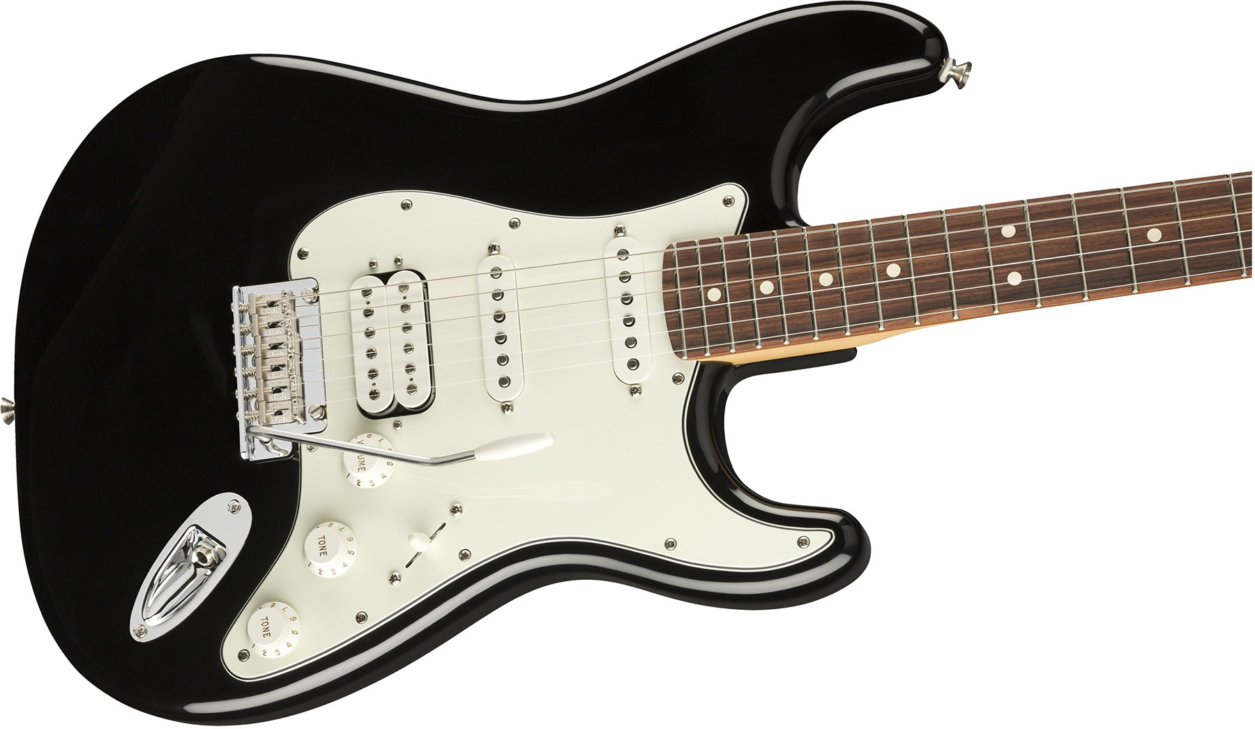 Fender Strat Player Mex Hss Pf - Black - Elektrische gitaar in Str-vorm - Variation 2