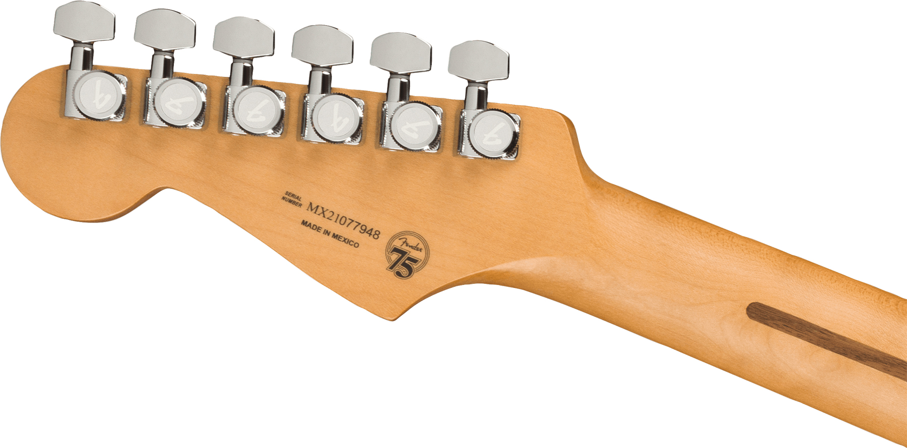 Fender Strat Player Plus Lh Mex Gaucher 3s Trem Mn - Olympic Pearl - Linkshandige elektrische gitaar - Variation 3