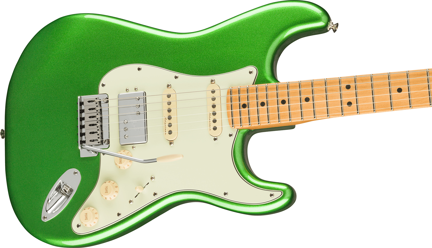 Fender Strat Player Plus Mex Hss Trem Mn - Cosmic Jade - Elektrische gitaar in Str-vorm - Variation 2