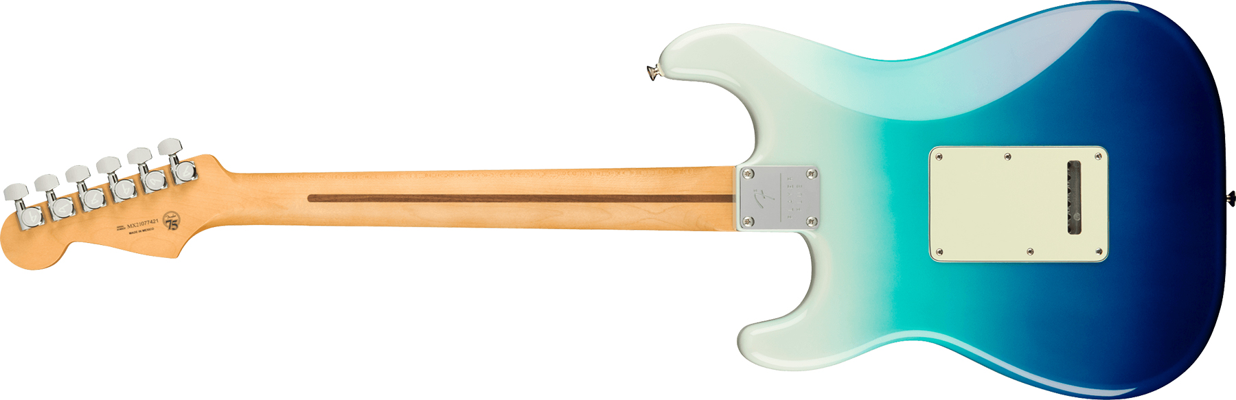 Fender Strat Player Plus Mex Hss Trem Pf - Belair Blue - Elektrische gitaar in Str-vorm - Variation 1