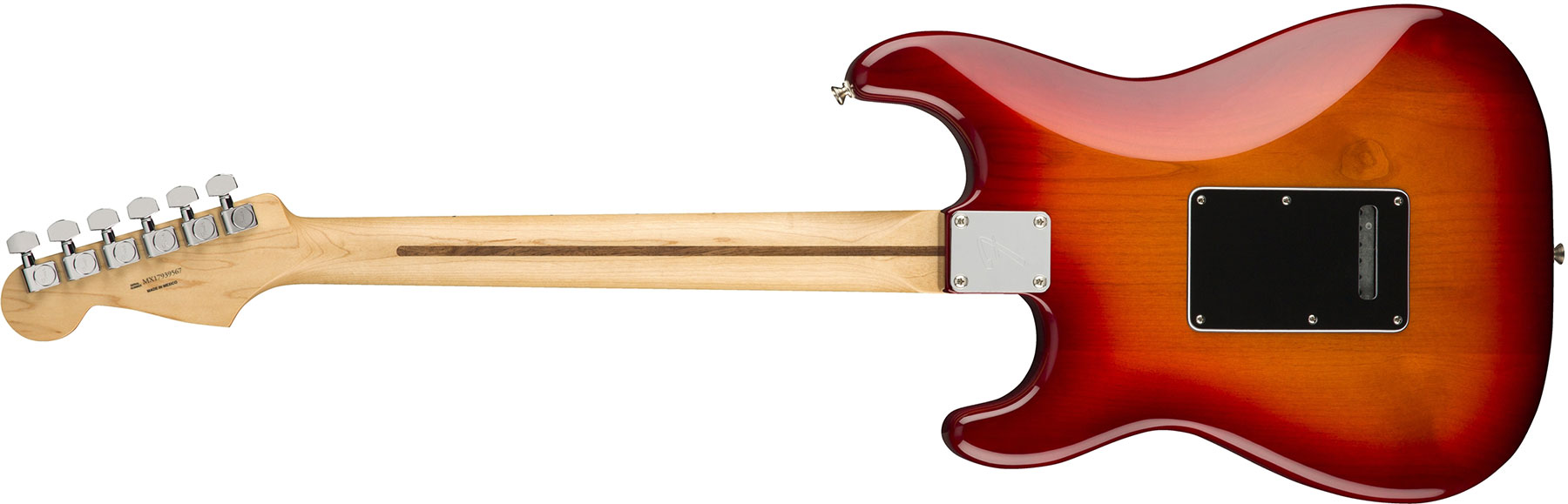 Fender Strat Player Plus Top Mex Hss Mn - Aged Cherry Burst - Elektrische gitaar in Str-vorm - Variation 1