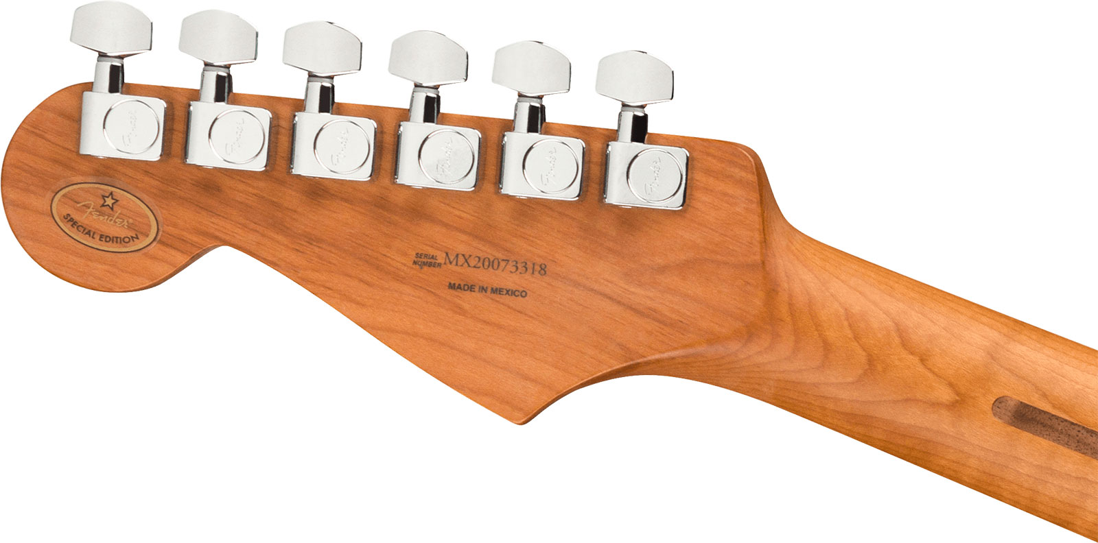 Fender Strat Player Roasted Maple Neck Ltd Mex 3s Trem Mn - 3 Color Sunburst - Elektrische gitaar in Str-vorm - Variation 3
