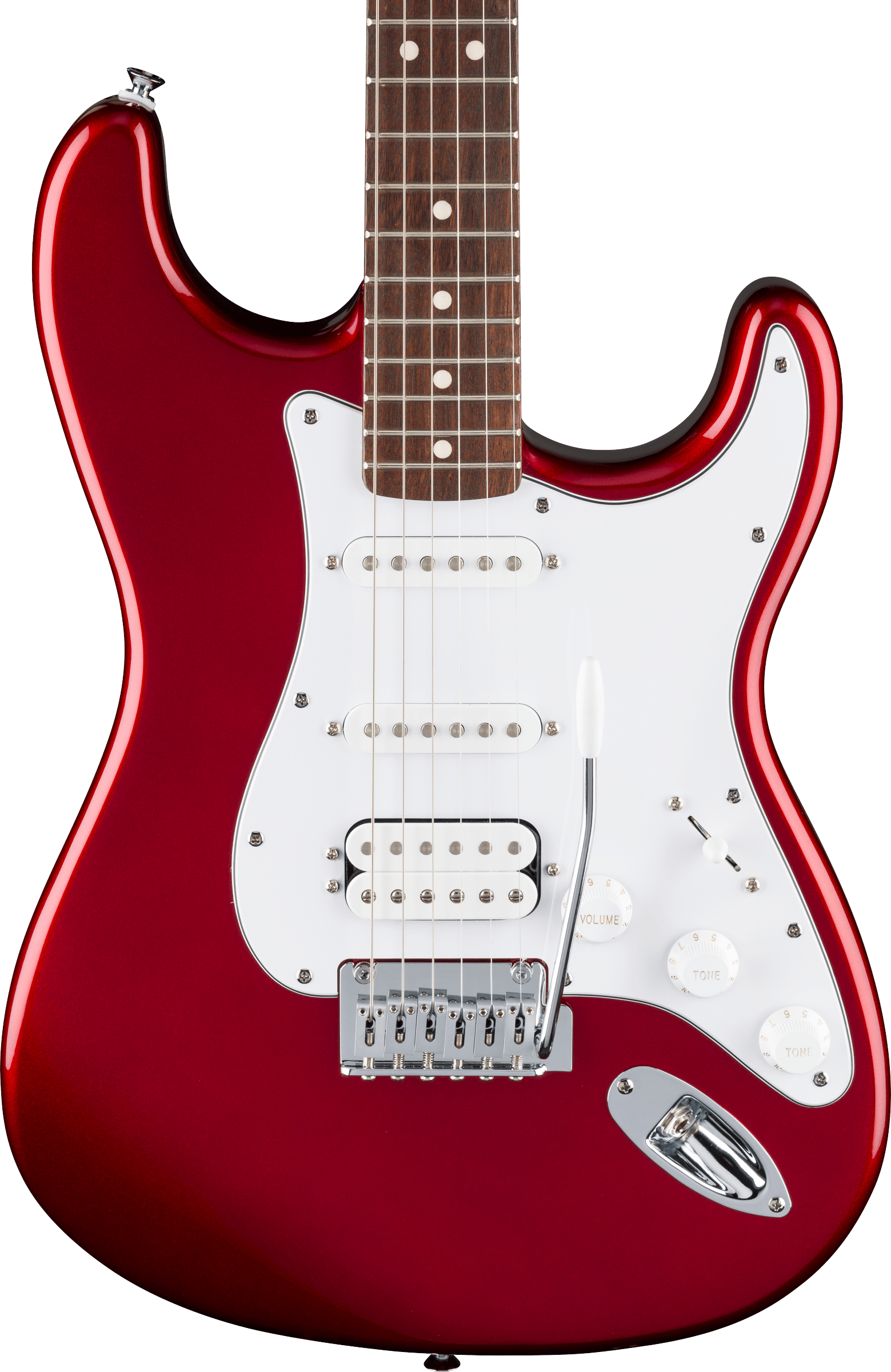 Fender Strat Standard Hss Trem Lau - Candy Cola - Elektrische gitaar in Str-vorm - Variation 2