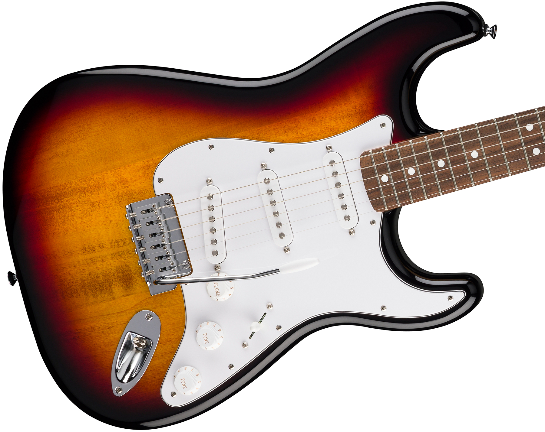 Fender Strat Standard Mex 3s Trem Lau - 3-color Sunburst - Elektrische gitaar in Str-vorm - Variation 2