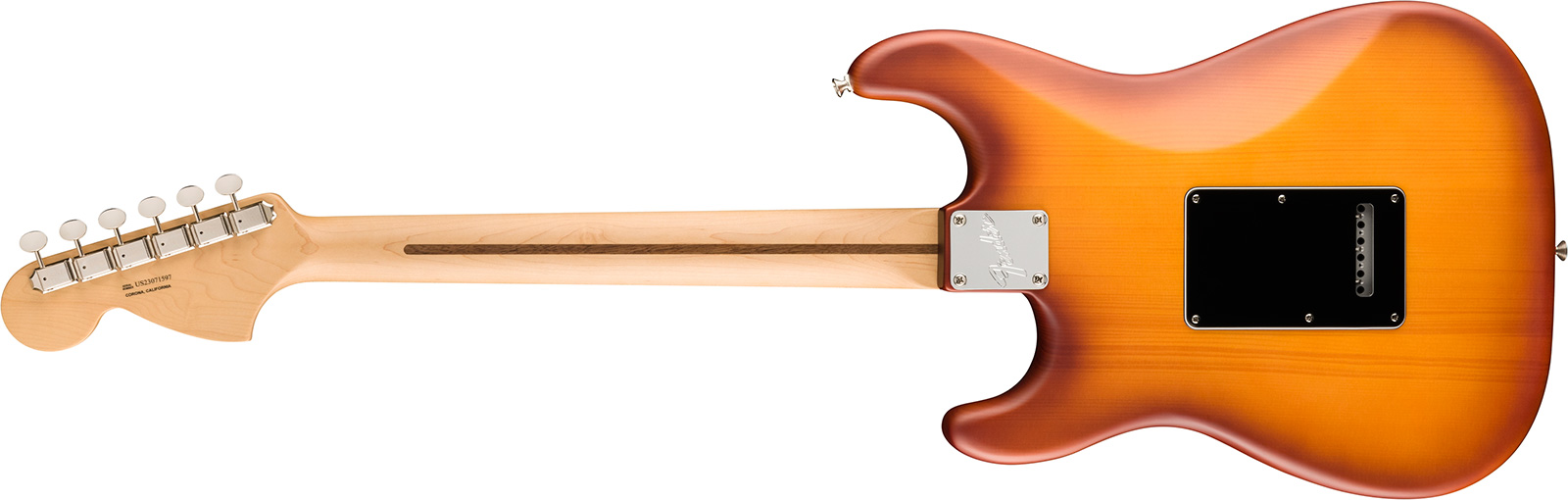 Fender Strat Timber Spruce American Performer Fsr Ltd Usa 3s Rw - Honey Burst - Elektrische gitaar in Str-vorm - Variation 1