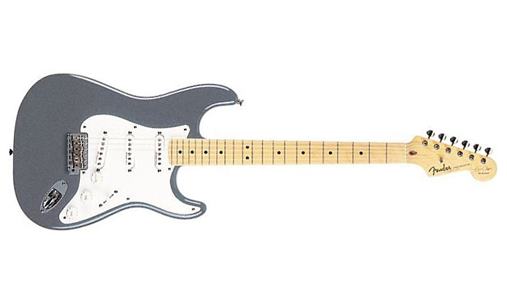 Fender Strat Usa American Artist Eric Clapton 3s Mn Pewter - Elektrische gitaar in Str-vorm - Variation 1