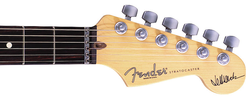 Fender Jeff Beck Strat Usa Signature 3s Trem Rw - Olympic White - Elektrische gitaar in Str-vorm - Variation 4